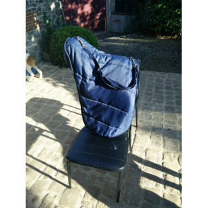 Selle Tulman bon état avec protections, étrivières et étriers