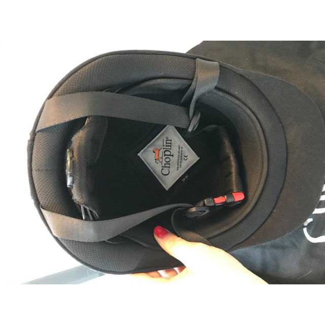 Casque d’équitation choplin