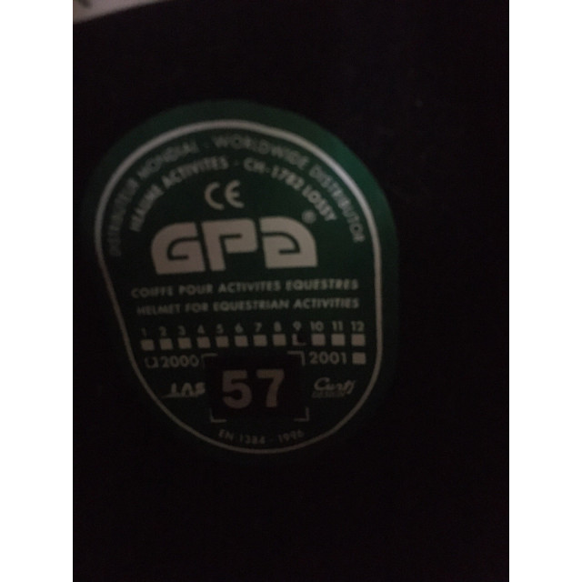 Casque gpa pikeur 57