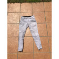 Pantalon, blanc/gris komutekir
