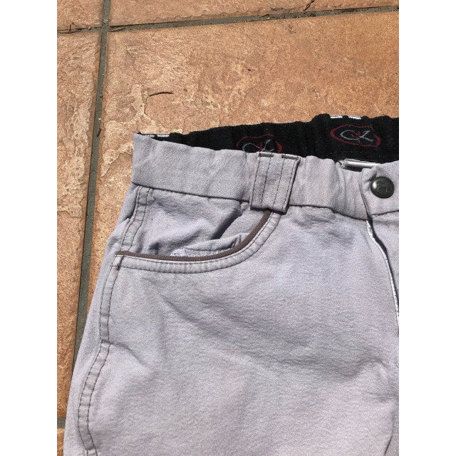 Pantalon, blanc/gris komutekir