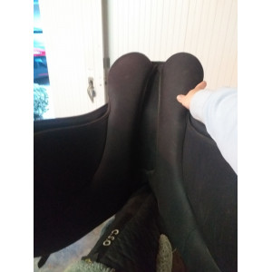 Selle mixte 17'' synthétique