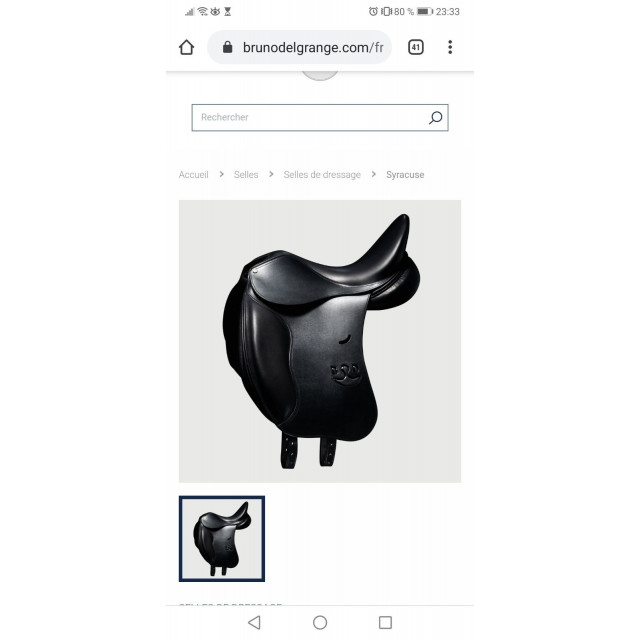 Selle Syracuse Bruno Delgrange