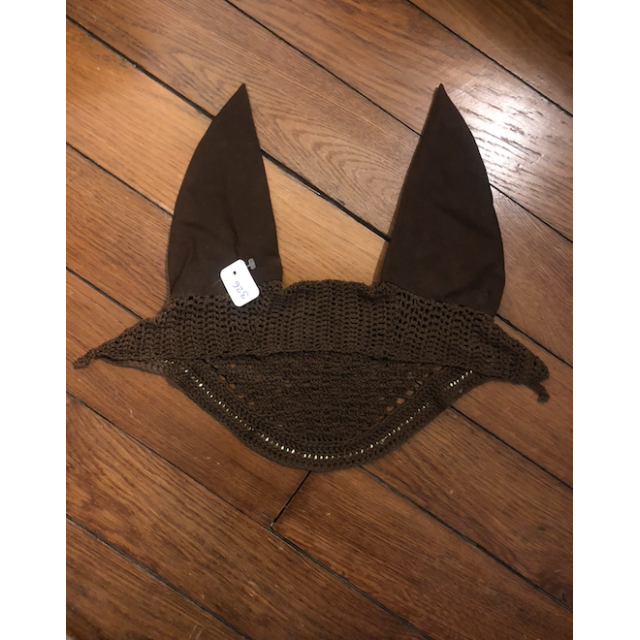 Bonnet marron, liseret doré