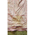 chemise carreaux rose