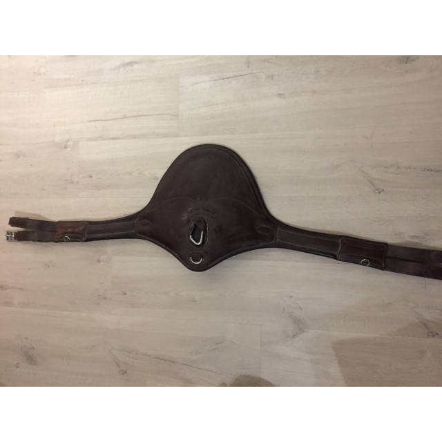 Bavette t de t 145cm marron