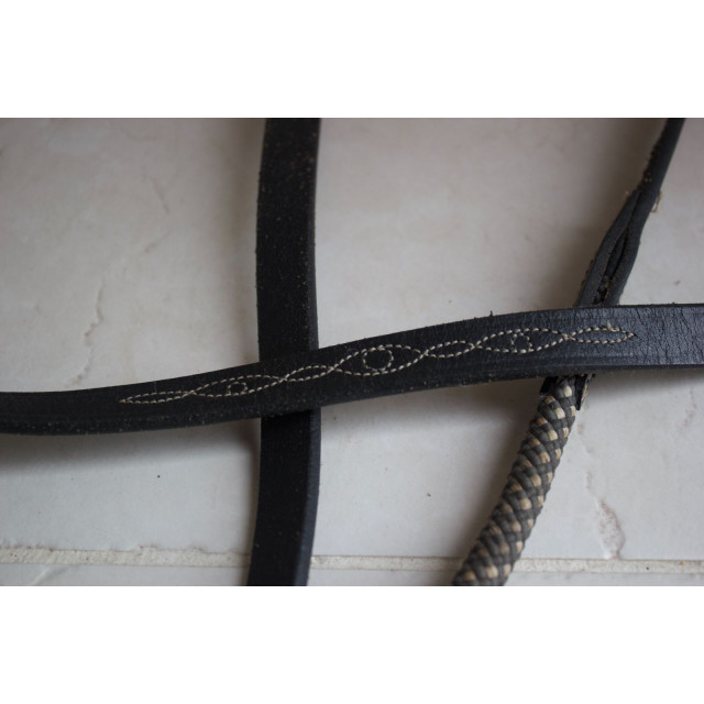 Rênes allemandes cuir corde