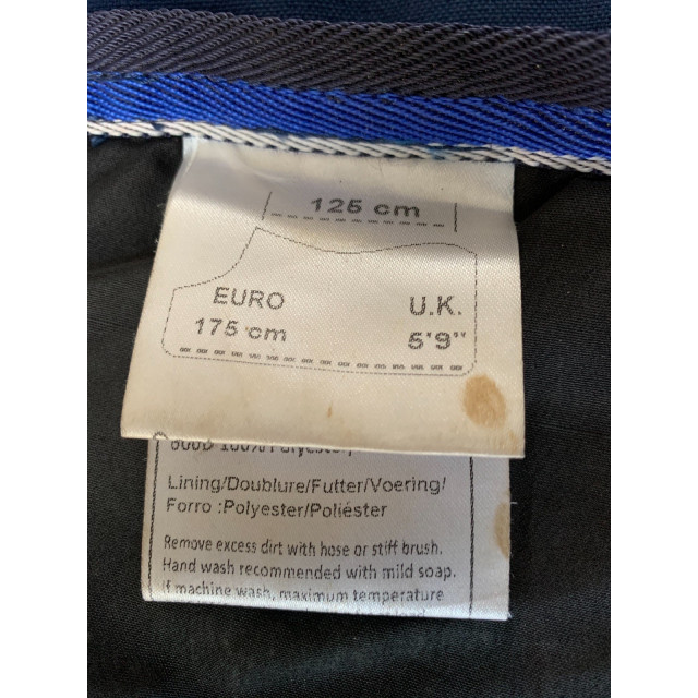 Couverture EQUITHEME - 600D / 150g - Taille 5.9 / 125cm