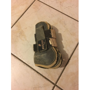 Guêtres Norton grises et roses