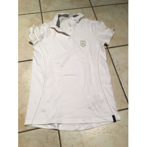 Polo de concours blanc taille 36