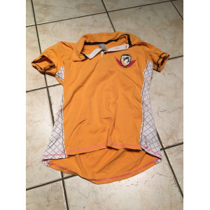 Polo orange Fouganza