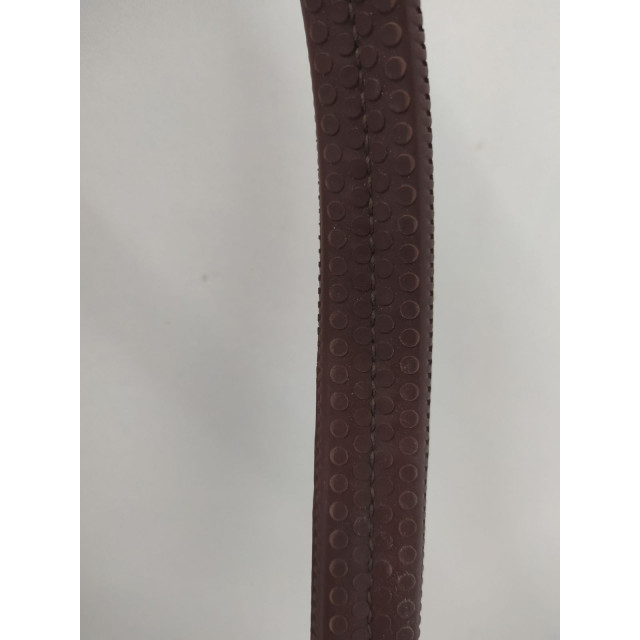 Bridon taille poney marron muserolle croisée padd