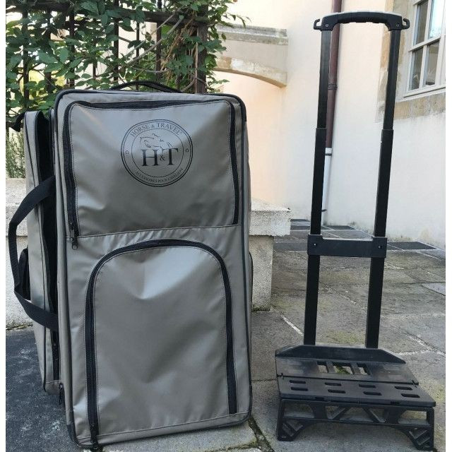 Valise grise Horse & Travel