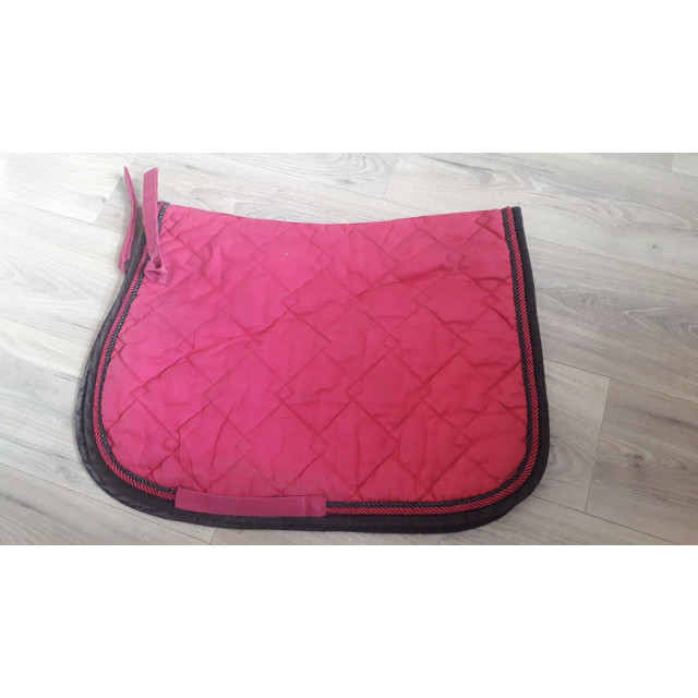 tapis ros liseré marron