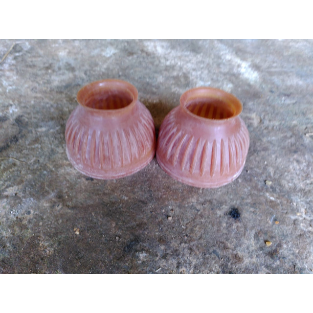 Cloches caoutchouc - très bon état - taille M