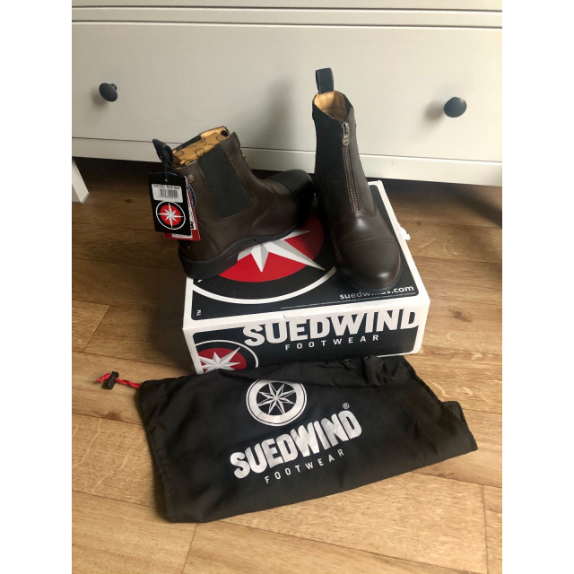 Bottines Suedwind marron talon avec amortisseur