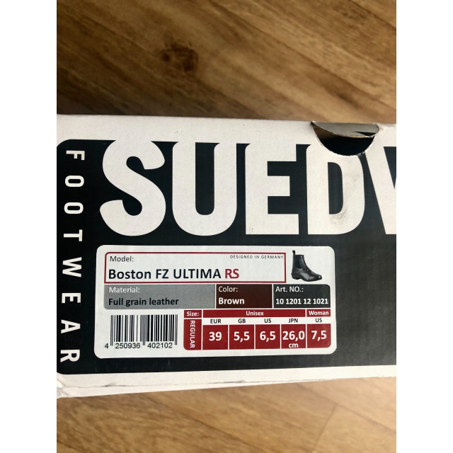 Bottines Suedwind marron talon avec amortisseur