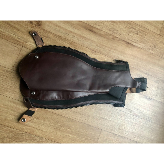 Chaps Ariat cuir marron