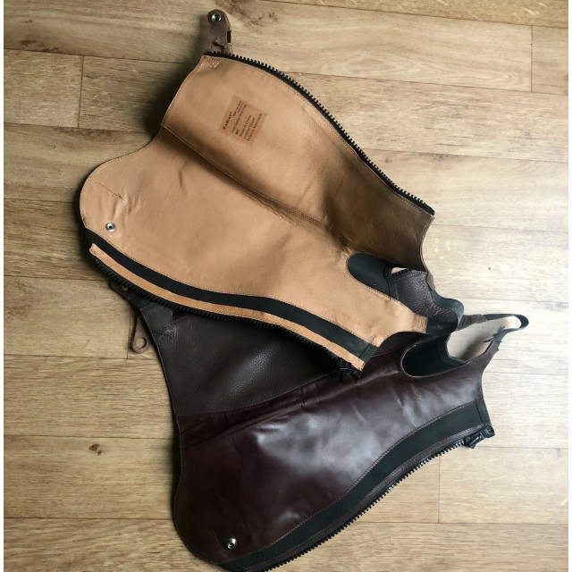 Chaps Ariat cuir marron