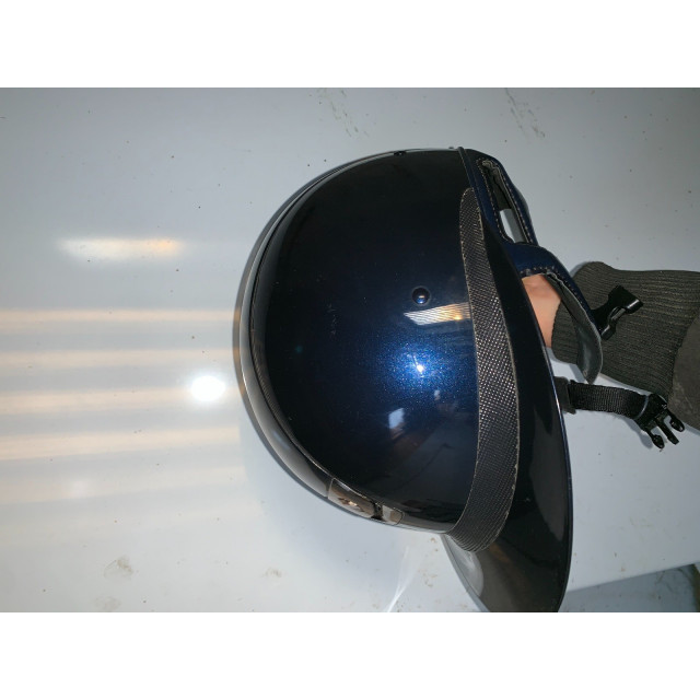 Casque Miss shield bleu vernis taille 55