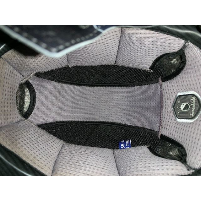 Casque Miss shield bleu vernis taille 55
