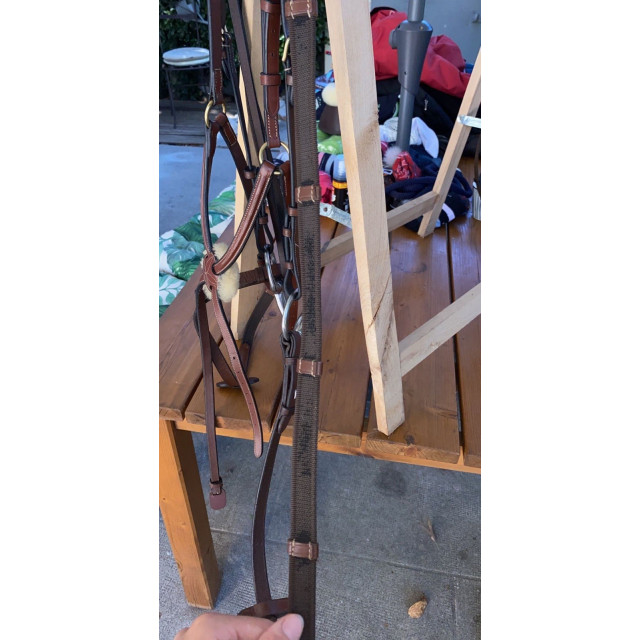 Filet muserolle croisé Éric Thomas