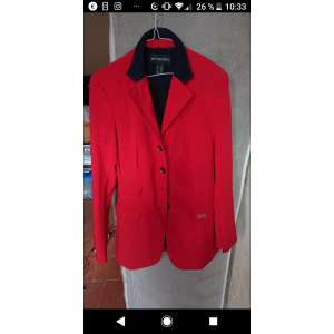 Veste de concours rouge
