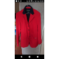 Veste de concours rouge
