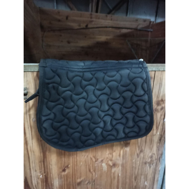 Tapis neuf violet métallique et noir