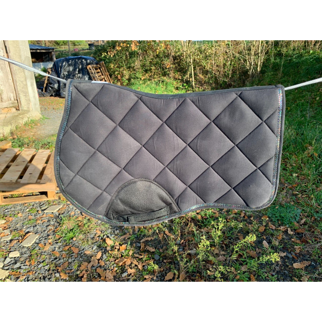 Tapis noir Equitheme