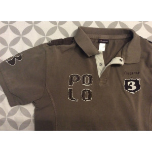 Polo marron fouganza