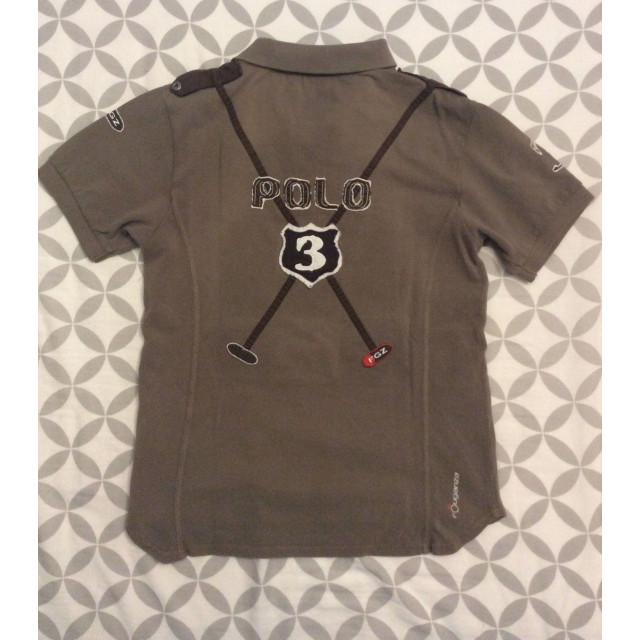 Polo marron fouganza