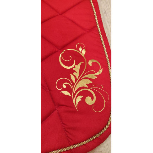 Tapis de dressage floqué
