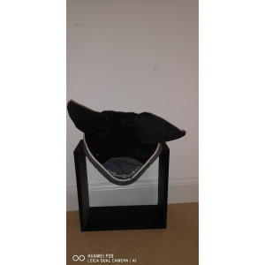 Bonnet noir Fouganza et blanc