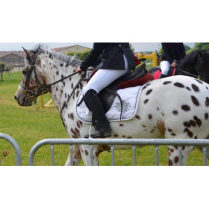 Tapis de concours blanc