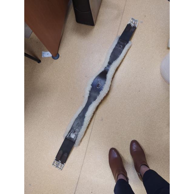 Sangle cuir et mouton