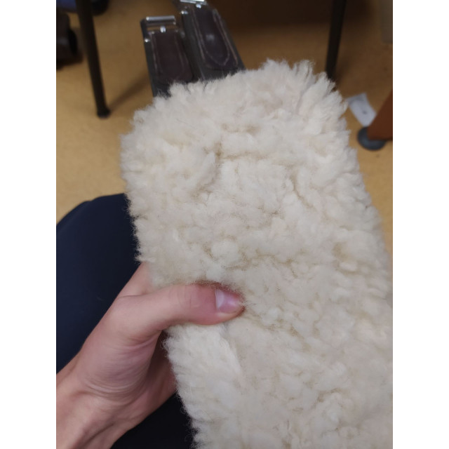 Sangle cuir et mouton