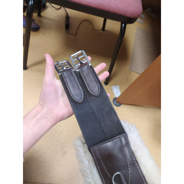 Sangle cuir et mouton