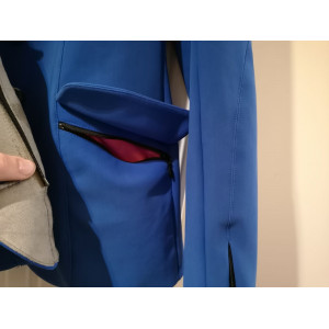 Veste concours bleu Ju&Pa