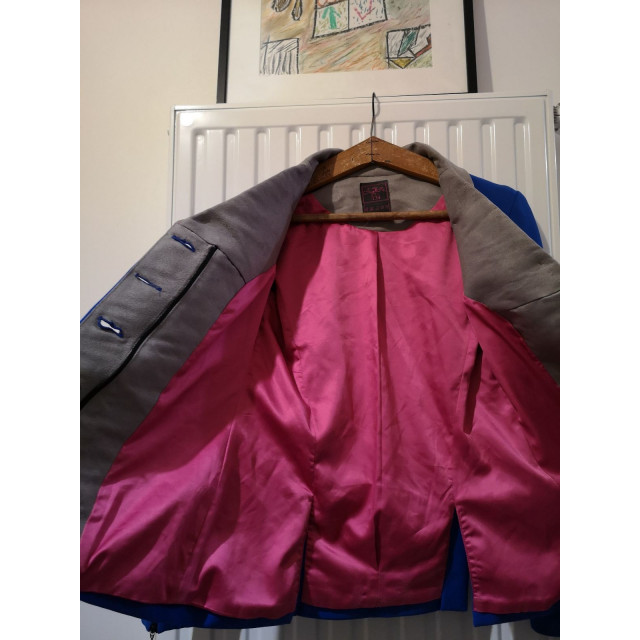 Veste concours bleu Ju&Pa