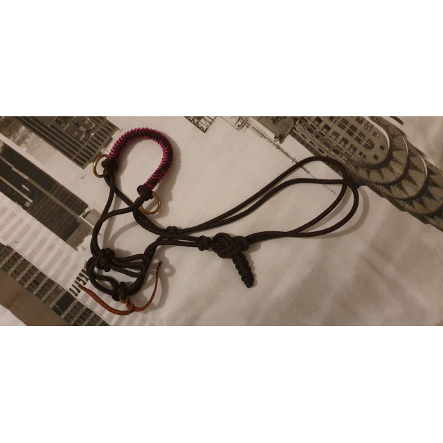 Licol éthologique / side pull + rênes
