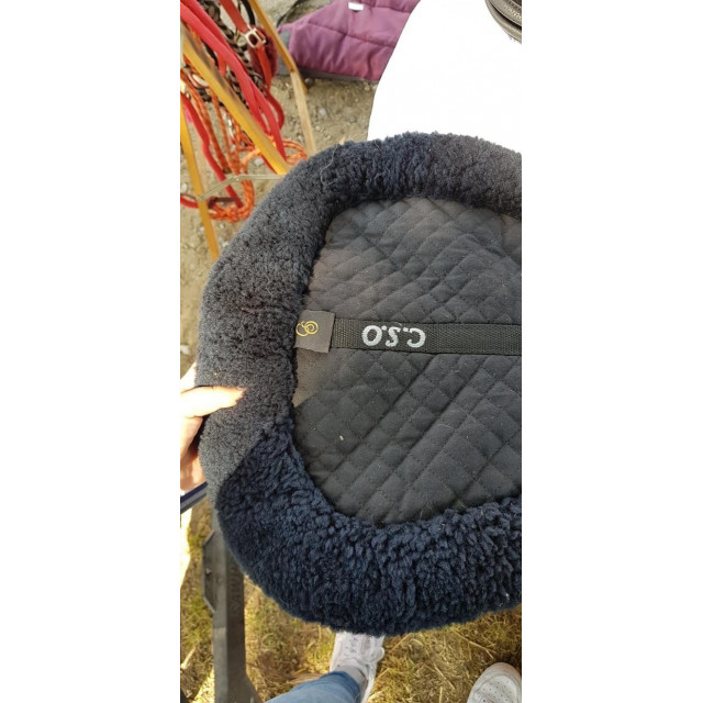 Amortisseur noir mouton véritable CSO