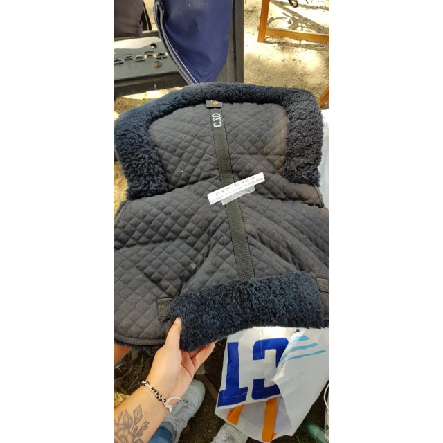 Amortisseur noir mouton véritable CSO