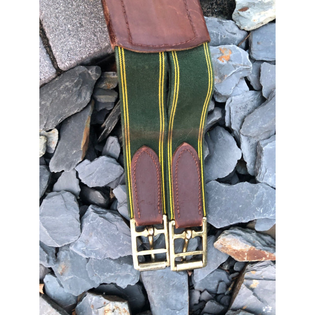 Sangle Bavette cuir marron