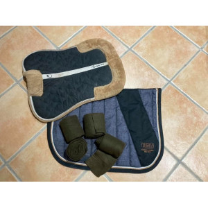 ENSEMBLE GRIS/MARRON A VENDRE