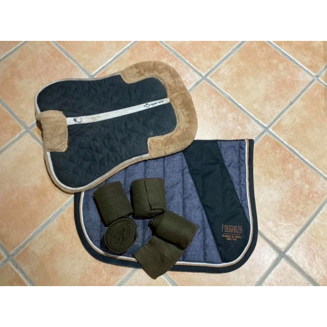 ENSEMBLE GRIS/MARRON A VENDRE