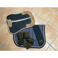 ENSEMBLE GRIS/MARRON A VENDRE
