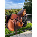 Selle Butet doublée veau taille 17.