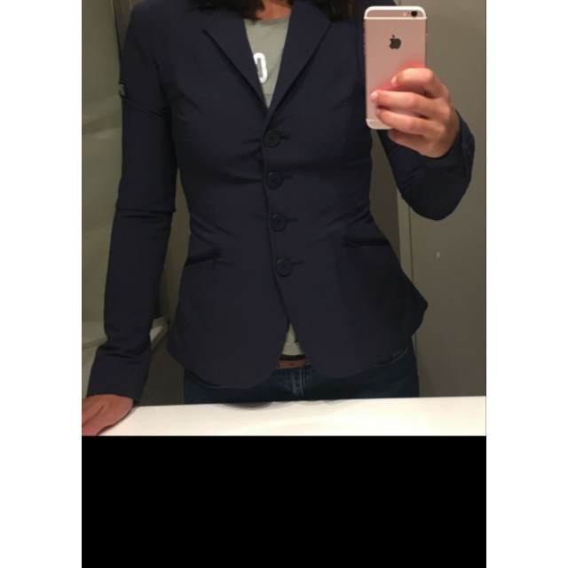 Veste de concours Equiline bleu marine 36