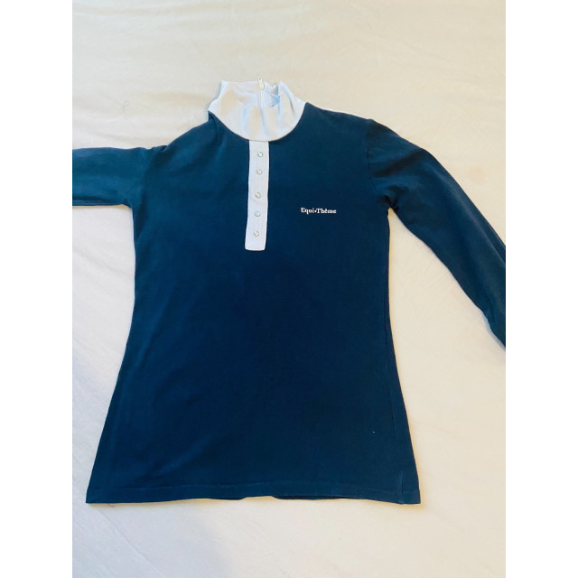 Polo de concours EQUI-THÈME Shine manches longues